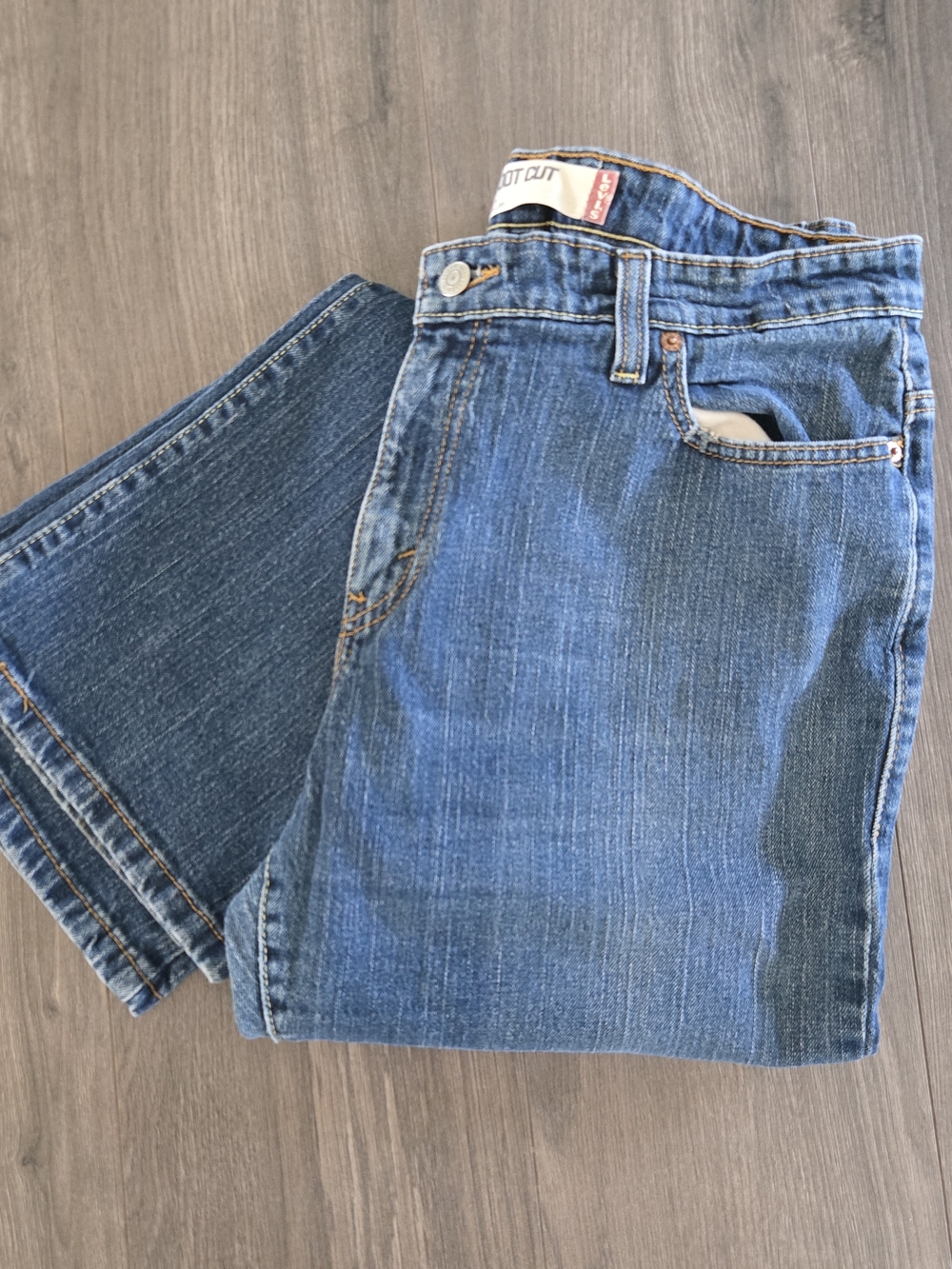 Y2K Levi's 515 Bootcut Dark Wash Women's Jeans Size 18M